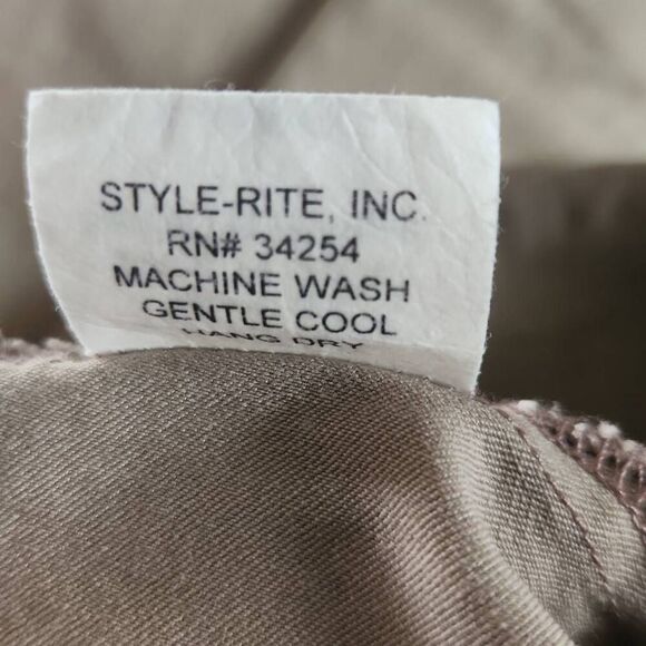 W3  Style-Rite Stretch cropped pants, NWT - Picture 6 of 6